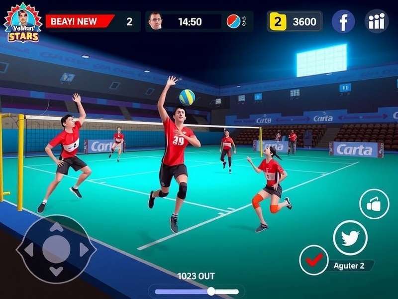 Jalandhar Volley Stars gameplay screenshot